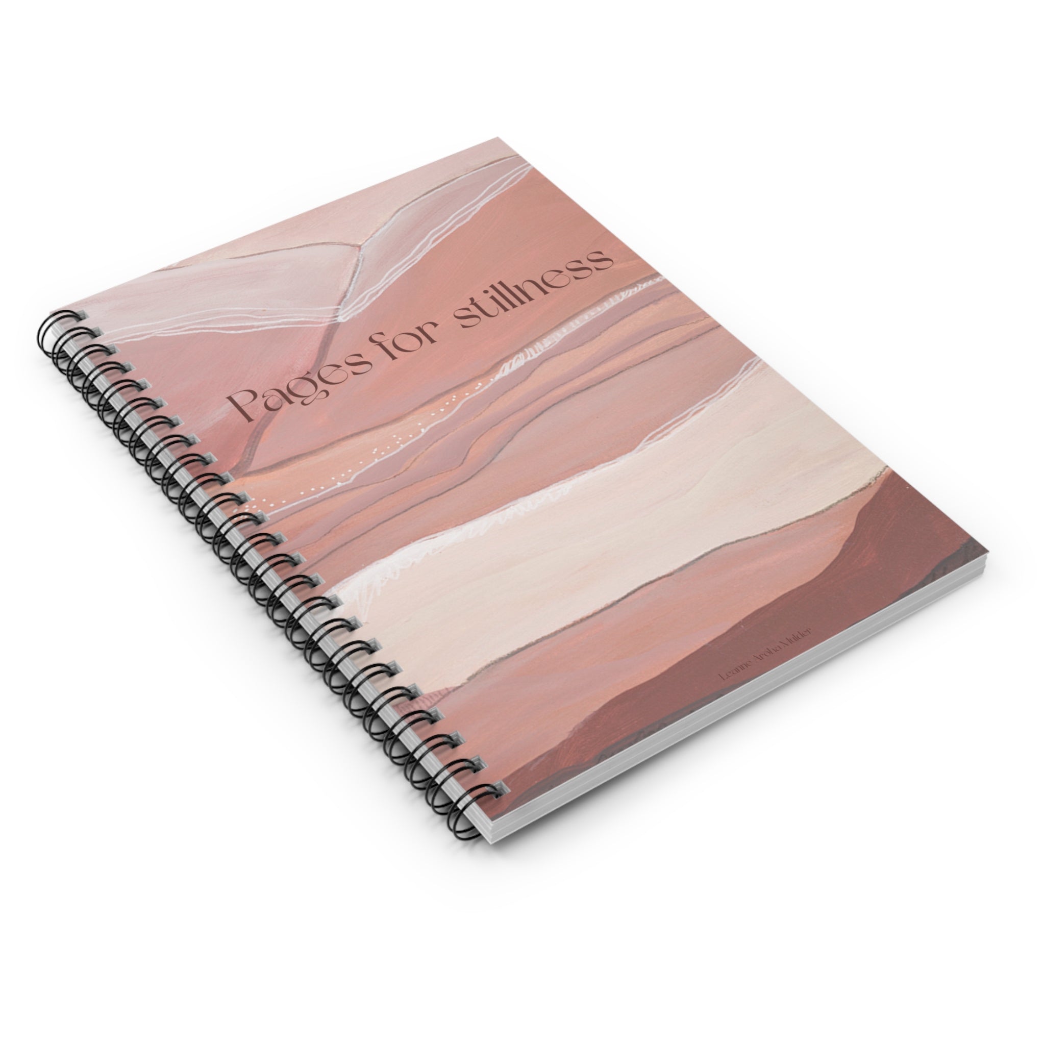 Pages for Stillness - Spiral Bound soft cover note book