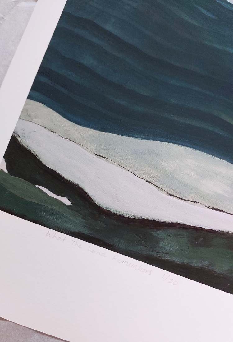 What The Land Remembers - Print on Paper - Limited Edition